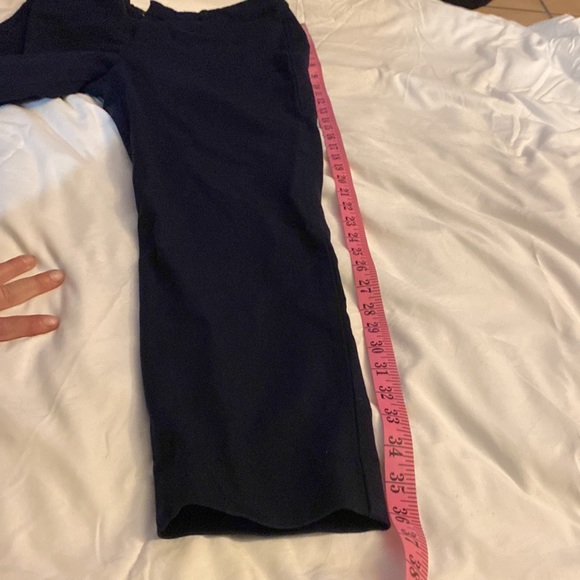 Navy blue old navy slacks - Picture 8 of 9